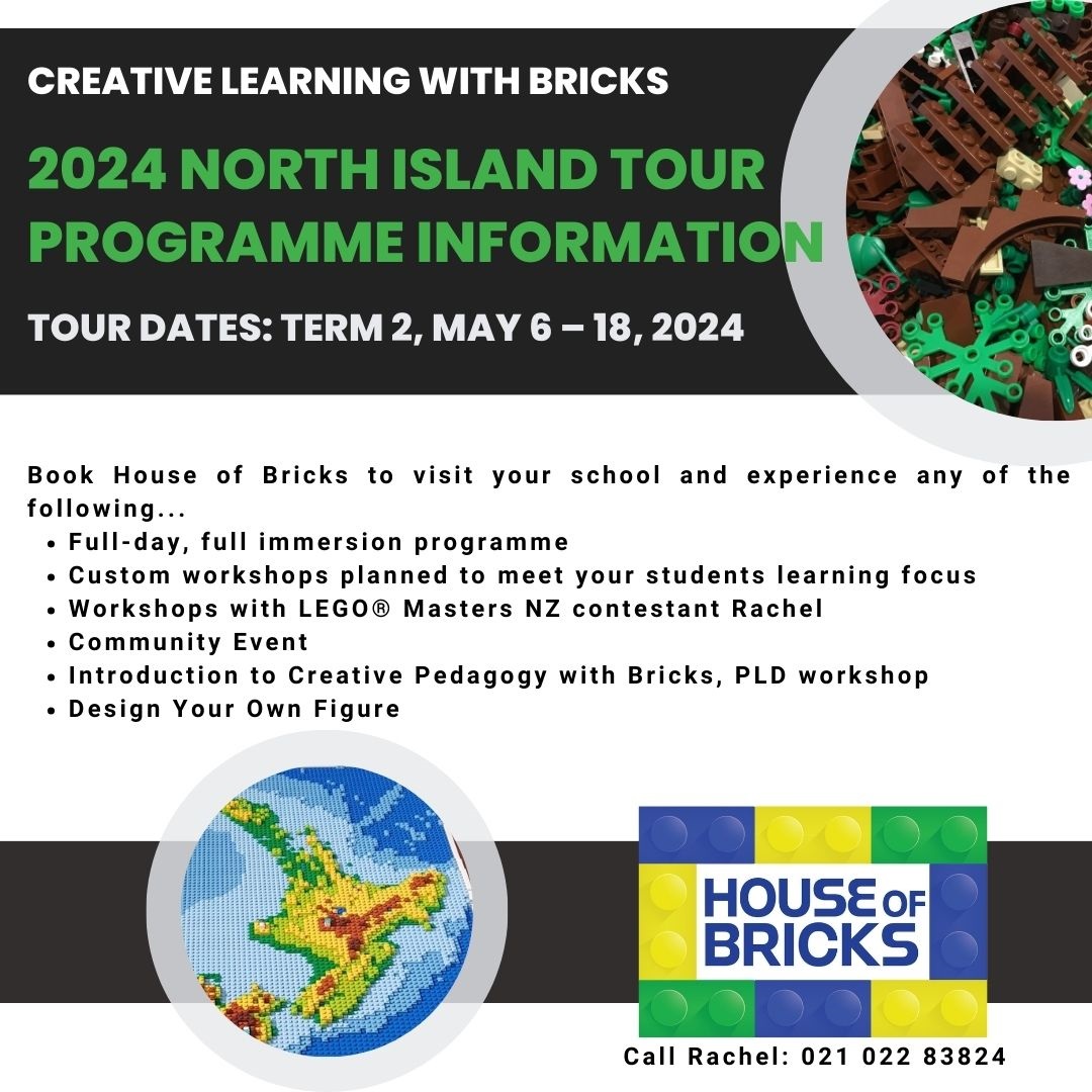 2024 North Island Tour Book An Event With House Of Bricks Ltd   2024 Tour Flyer 2 